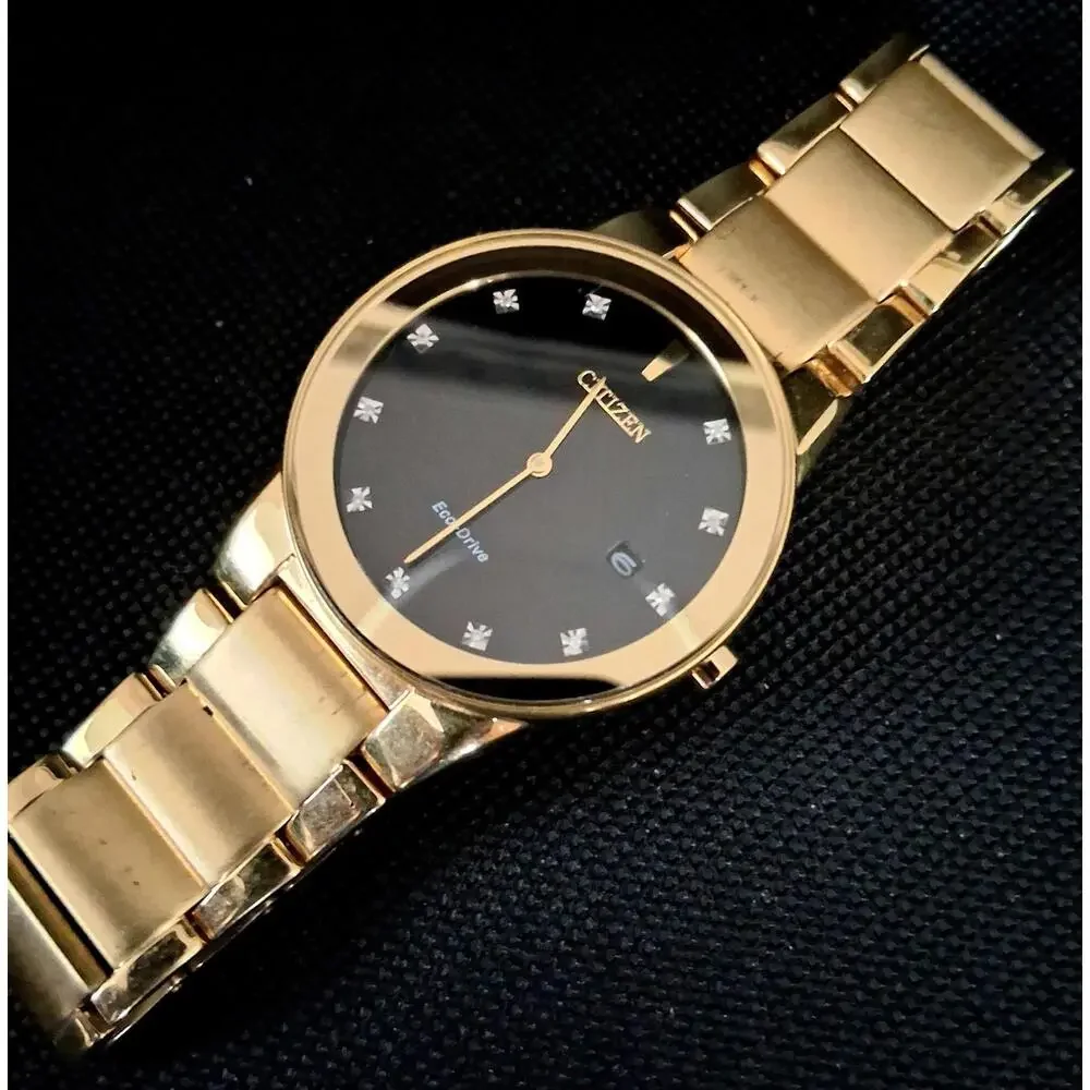 Men's Citizen AU1062-56G Eco-Drive Axiom Diamond Watch